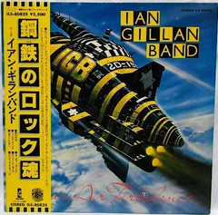 LP/GF Ian Gillan Band (Deep Purple) Turbulence ILS80825 ISLAND Japan Vinyl /00400