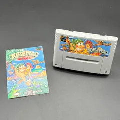 JOE&MAC ジョー＆マック 戦え原始人 説明書付き スーパーファミコン SFC データイースト 動作確認済み