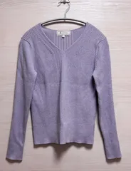 ROPE' PICNIC Vネックラメニットプルオーバー