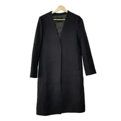 United Arrows GREEN LABEL RELAXING(ユナイテッドアローズ グリーンレーベル) コート サイズ38 M レディース - 黒 長袖/ノーカラー/秋/冬