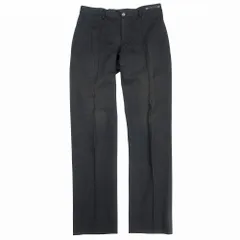 PT01 ピーティーゼロウーノ スラックス イージー パンツ ストレッチ センターシーム 44 S ブラック 黒 メンズ 【中古】