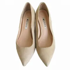 DIANA ダイアナ パンプス チャンキーヒール G15217 ベージュ サイズ23cm レディース  【中古】
