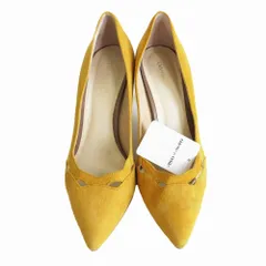 Odette e Odile オデットエオディール OFD スカラップ カットアウト パンプス スエード PS75 サイズ24cm レディース 【中古】