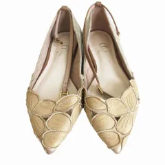 artemis by DIANA アルテミス ダイアナ 24SS MP 41773 レース ストラップシューズ ベージュ サイズ23cm レディース 【中古】