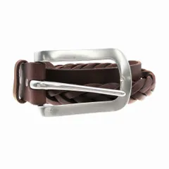 POLO JEANS COMPANY RALPH LAUREN ポロジーンズカンパニーラルフローレン ヴィンテージ メッシュレザー ベルト M メンズ 【中古】