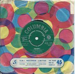英7” Jimmie Rodgers, Hugo Peretti& Bimbombey 45DB4235 COLUMBIA /00080