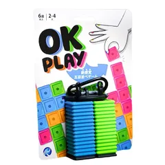【新品】 OKプレイ ボードゲーム 【イギリス発の五目並べ】 家族で楽しめる 簡単ルール 旅行・キャンプ・知育にも 2～4人用 日本語版 0のサムネイル