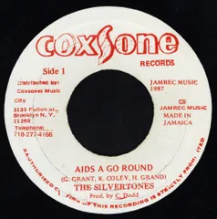 ジャマイカ7” Silvertones AIDS A Go Round NONE Coxsone Records /00080