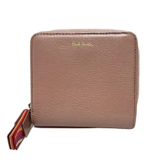 PaulSmith(ポールスミス) 2つ折り財布 - ライトパープル ラウンドファスナー レザー