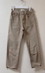 Mila Owen 裾段差デニムパンツ