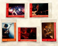 THE ALFEE グッズ DREAMS CARD トレカ 5枚セット - メルカリ