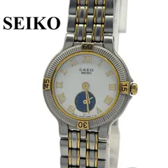 【美品 新品電池交換済み】腕時計 クォーツ式 レディース ゴールド クレオ CREO