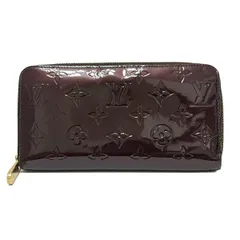 LOUIS VUITTON(ルイヴィトン) 長財布 モノグラムヴェルニ ジッピーウォレット M93522 アマラント レザー