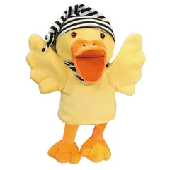 【即日発送】(あひる) アニマル 人形劇 パペットマペット パペット人形 人形 口が動く ブタ ぬいぐるみ アヒル 恐竜 豚 サメ 動物 パペット ハンドパペット RERACO