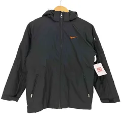 ナイキ NIKE ロゴ刺繍 裏地キルティング フード付き ウォームジャケット レディース JPN：M 