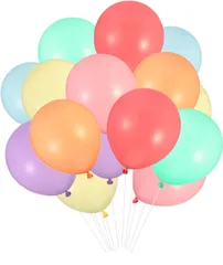 【数量限定】結婚式 クリスマス パーティー 文化祭 お誕生日 丸型 極厚 二次会 混合色 パステルカラー 飾り付け 風船装飾セット 子供会 アソート風船 10インチ 100個セット マカロン色 マカロンバルーン 風船 Yorkereynom