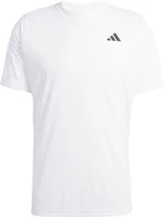 アディダス adidas テニス クラブ テニス クライマクール 半袖Tシャツ トップス ウェア メンズ 男性用 テニスウェア 試合着 練習着 移動着 着替え 部活動 クラブ活動 トレーニング  KUE70 JD8639 ホワイト