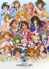 [중고] 포스터 B2 포스터 집합 [THE IDOLM @ STER CINDERELLA GIRLS 1st LIVE WONDERFUL M @ GIC!!]