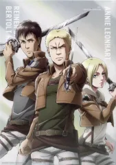 【中古】クリアポスター A3クリアポスター ベルトルト＆ライナー＆アニ 「一番くじ 進撃の巨人 ～獣の巨人は俺が仕留める～」 F賞