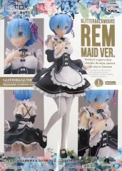 【中古】ポスター A2販促ポスター(四ツ折) レム 「Re：ゼロから始める異世界生活 レム GLITTER＆GLAMOURS-REM-maid ver. フィギュア」