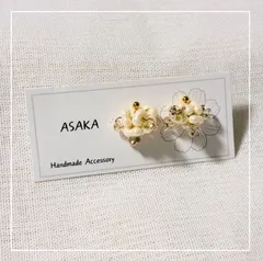 匿名配送★ハンドメイドピアス イヤリング NO.105