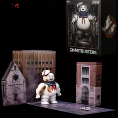 ゴーストバスターズ マシュマロマン フィギュア JADA TOYS ダイキャスト ECTO-1付　Ghostbusters Stay Puft Marshmallow Man Diecast Figure JADA Toys Ecto-1 Setのサムネイル