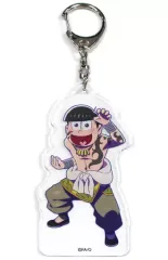 【中古】キーホルダー・マスコット(キャラクター) 十四松 デカキーホルダー 「楽天アプリ市場コレクション おそ松さん コレクション～ニートの大冒険～」 C-5賞