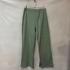 Live in comfort リブインコンフォート らくちん きれい見え コットン リブパンツ カーキ グリーン M レディース 762167 美品 USEDのサムネイル