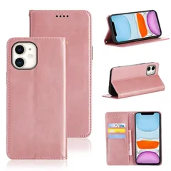 【数量限定】11 ケース 手帳型 適用iPhone11 手帳型ケース iPhone スマホケース カバー 手帳型 PUレザー カード収納 財布型 耐衝撃 ケース 適用 マグネット スタンド機能付き 5色(いphone11 用 ケース 手帳型) (ライトローズゴ
