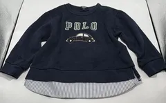 【新入荷!!】☆セット割対応☆ ポロ キッズ 長袖 トップス 110cm （1122）