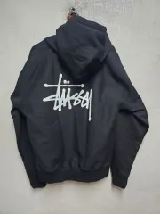 STUSSY ステューシー ブラック フーディー バックロゴ
