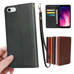 【即日発送】財布型 カバー case いphone6 内蔵マグネット 手帳 スマホケース アイフォン6s 弱磁 耐衝撃 スタンド機能 カード収納 ストラップホール 同梱 ストラップ PUレザー 携帯カバー 手帳型 ケース 通用 レトロ 6s / 6 ブラック