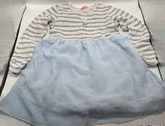 【新入荷!!】☆セット割対応☆ キスドロップ キッズ 長袖 ワンピース 110cm （1154）