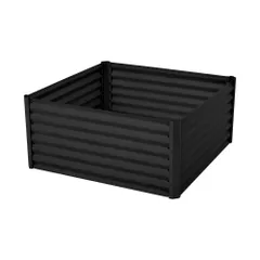 全新品 レイズドベッド ガーデンベッド L100×W100×H45cm 腐らない 庭 野菜 プランター 果物栽培用 ガーデンフレーム おしゃれ 組立簡単 ガーデンボックス 屋外 家庭菜園 DIYのサムネイル