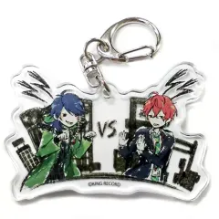 【中古】キーホルダー・マスコット(キャラクター) 有栖川帝統＆観音坂独歩(VS ver.) 「ヒプノシスマイク -Division Rap Battle- グラフアートデザイン アクリルキーホルダー 02」