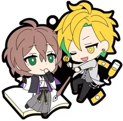 【中古】キーホルダー・マスコット(キャラクター) 夢野幻太郎VS伊弉冉一二三 「ヒプノシスマイク -Division Rap Battle- ラバーマスコット バディコレ VS Ver.」