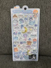 ボンボンドロップシール BONBON DROP わんわんボンボン シール 犬 ぷっくり ちゅるきら 立体シール 正規品 可愛い もこもこ
