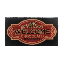 H33.5 IN054315 D1.5 サイズ:約W60 チョコレート コイヤーマット アメリカンレトロ キーストーン