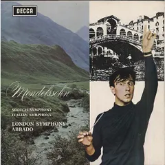英LP Felix Mendelssohn-Bartholdy, L Scotch Symphony / Italian Symphony SXL6363 Decca /00260