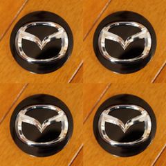 MAZDA 純正センターホイールキャップ re-works イエロー塗装 - メルカリ