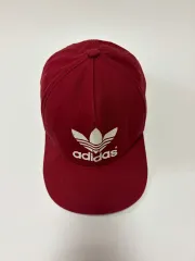 アディダス トレフォイル スナップバック バーガンディ