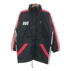 80年代 adidas アディダス ナイロン 中綿ジャケット スポーツ ブラック (メンズ M) 中古 古着 P6557