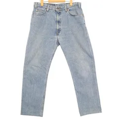 90年代 Levi's リーバイス 505 デニムパンツ オレンジタブ ブルー (メンズ W36 L32) 中古 古着 A4060