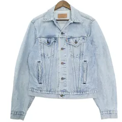 80年代 USA製 Levi's リーバイス 71506-0214 デニムジャケット ブルー (メンズ 42 L) 中古 古着 A4289
