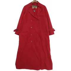 Burberrys バーバリーズ トレンチコート レッド（レディース 8 ）中古 古着 A4648