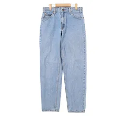 00年代 Levi's リーバイス 550 デニムパンツ オレンジタブ ブルー(メンズ W32 L32)中古 古着 A5113