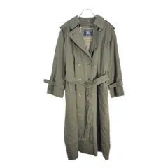 Burberrys バーバリーズ トレンチコート オリーブ(レディース 8)中古 古着 V4968