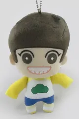 【中古】ぬいぐるみ 小澤廉(十四松) おそ松さん on STAGE2 出演キャストがおそ松さんのキャラになっちゃった!ぬいぐるみ～6つ子～一松・十四松・トド松 「おそ松さん」 ナムコ限定