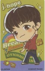 [중고] 씰 스티커 [단품] 제이 호프(BTS/방탄소년단)/Dynamite 컬렉션 씰 [캐릭터 포켓 TinyTAN]
