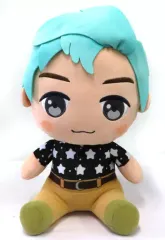 【中古】ぬいぐるみ アールエム(BTS/防弾少年団) メガジャンボおすわりぬいぐるみ～Dynamite～“RM” 「TinyTAN」